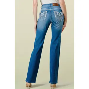 Westfield Eagle Women's Embroidered Bootcut Jeans