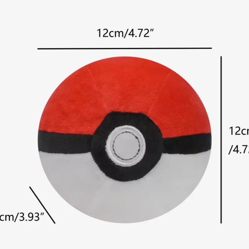 5 inch Poke Ball Plush Toy