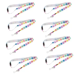 Mega Bulk 144 Pc. Paw Print Breakaway Lanyards