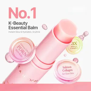 KAHI Wrinkle Bounce Multi Balm Stick - PDRN Collagen Wrinkle Stick & Hydrating Multi-Use Balm for Face Lips & Neck Anti-Aging Radiance Booster with Salmon Collagen Jeju Fermented Oil & PDRN Skin Repair Moisturizing Hydrate Nourishing