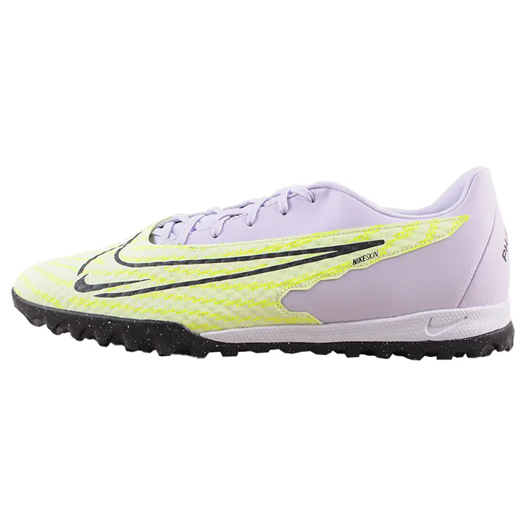 Men's Nike Phantom Gx Academy TF Lace-Up Soccer Cleats, Green, Logo Marking, Training-Ready, Turf Grip, Style DD9477-705