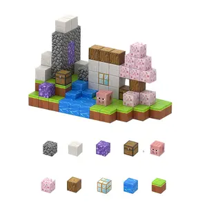 Creative Cube Building Blocks, 110pcs/set Model Building Toys for Girl & Boys, STEM Sensory Toys for Birthday Gift, Magnetic Building Set, Stem Construction Set