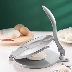 Mexican Tortilla Press, Manual Round Dumpling Skin Maker, Handheld Dough Press Mold, Lazy Gadget Tool