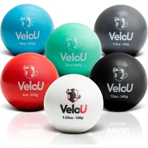 Weighted Baseballs 6 Ball Set: Increase Throwing Velocity & Arm Strength - Withstands 18,000 Throws - Weighted Balls for Pitching & Throwing - Plyo Balls - Ideal Training Tool