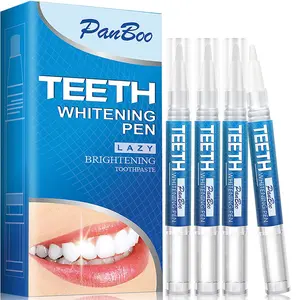 Teeth Whitening Pen, Use Twice a Day Up to 1-6 Shade Whiter in 1-2 Weeks, 4 No Sensitivity Pens, 70+ Whitening Treatments, Effective, Pain Free and Enamel Safe, Easy to Use at Home Travel, Flavourless
