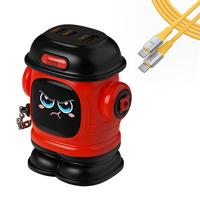 Firefighting Red+USB-C Cable