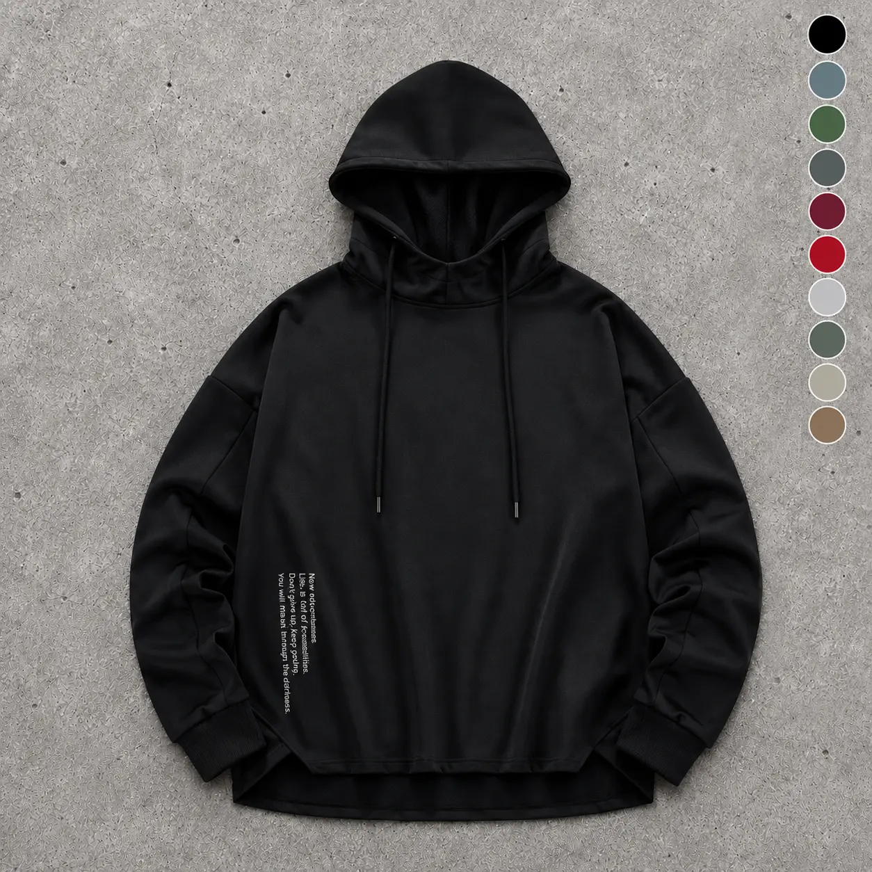 Men's Multi-Color Turtleneck Hooded Long-Sleeved Sweater Soft Skin-Friendly Fabric Drawstring Design Daily Leisure Commuting Fitness Versatile Personalized Style