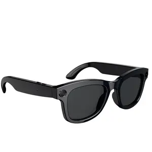 Smart Glasses for Men & Women, Wireless Translation Lens, Open-Ear Microphone & Speaker, Magnetic Charging, UV Protection, Voice Assistant, Wearable Smart Glasses