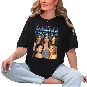 Sofia Vergara Vintage T-Shirt Retro 90S Graphic Tee For Tv & Movie Fans - Unisex Cotton Fashion Statement
