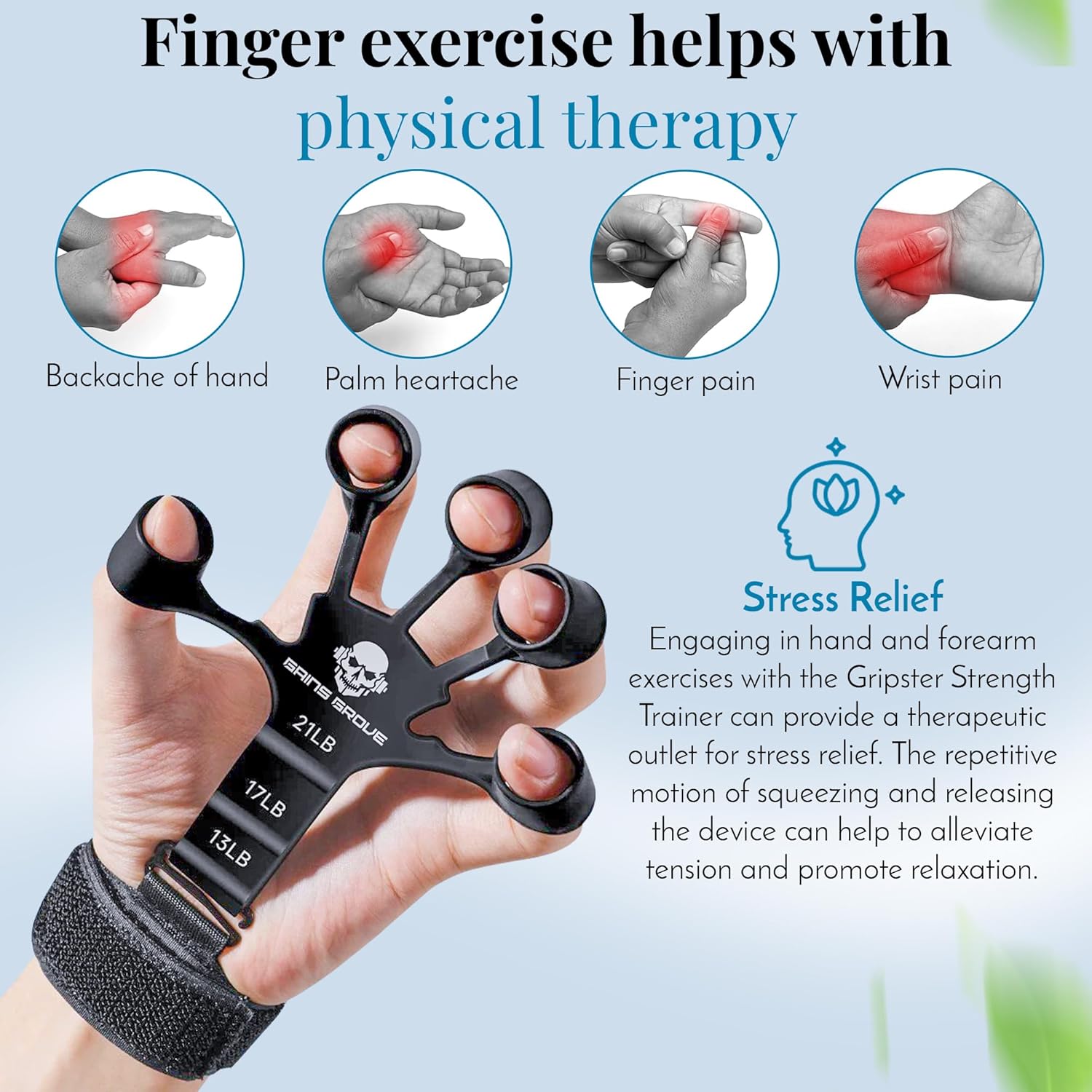 Vein Gripper Set - Gray & Black - Enhanced Vein Visibility and Vascularity Aid - Professional Quality Vein Gripper for Gym,