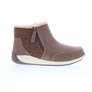 Drew Tabby 13187-69 Womens Brown Extra Wide Synthetic Casual Dress Boots