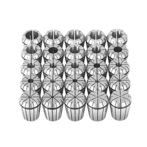 【Spotlight Day】VEVOR 25 pcs ER32 Collet Set, 1/16''-13/16'', 0.0006"/15 μm TIR Lathe Chuck Tool with 25 Labeled Storage Boxes