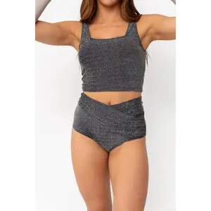 Vacationer Bottom | Black Shimmer