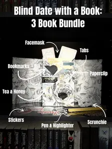 Blind Date with a 3 Book Bundle  | Bookish Gift | Handpicked Personalized Gift | Book Lovers | Booktok | Spicy | Dark Romance | Romantasy | Horror |