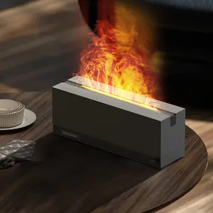 Creative Desktop Colorful Safe Simulation Flame Aroma Diffuser