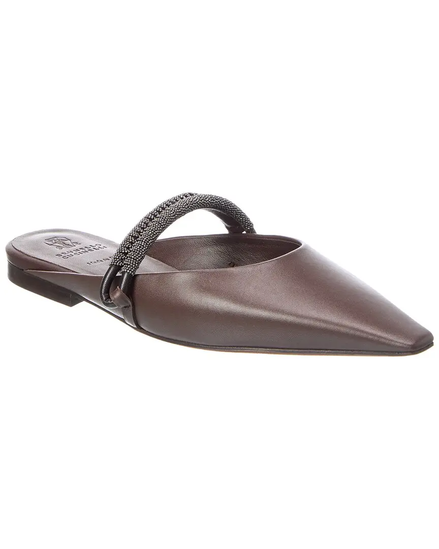 Brunello Cucinelli Leather Mule