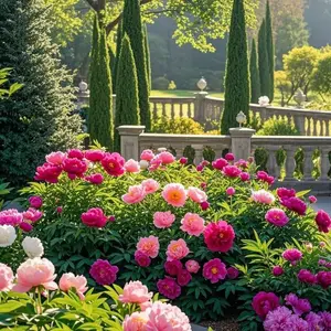 1000 PCS Heirloom Mixed Color Peony Seeds – Beautiful, Easy to Grow, Perennial Flowers for Garden and Bouquets