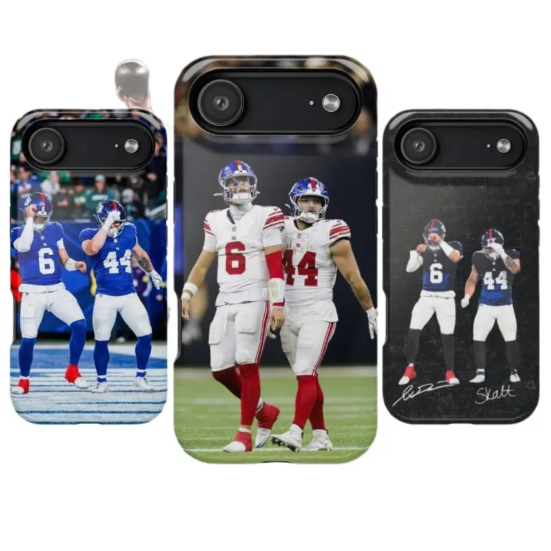 Jaxson Dart Cam Skattebo Football Smartphone Case - Handheld Cellphone Casing for Sports Fans, Compatible with iPhone 11-17 & Samsung 21-25 Devices