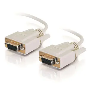 C2G 3044 6ft (1.8m) DB9 F/F Serial RS232 Null Modem Cable - Beige