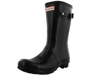 Hunter Original Short Gloss Rain Boot Womens Shoes