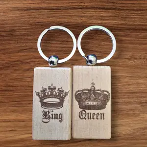 set of keychains for your king and queen