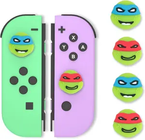 Silicone Switch Joy-Con Thumb Grip Caps, Joystick Cover Compatible with Nintendo Switch/Switch OLED/Switch Lite – Ninja Turtle