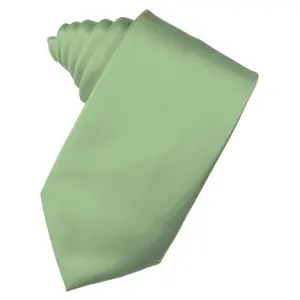 Sage Luxury Satin Necktie