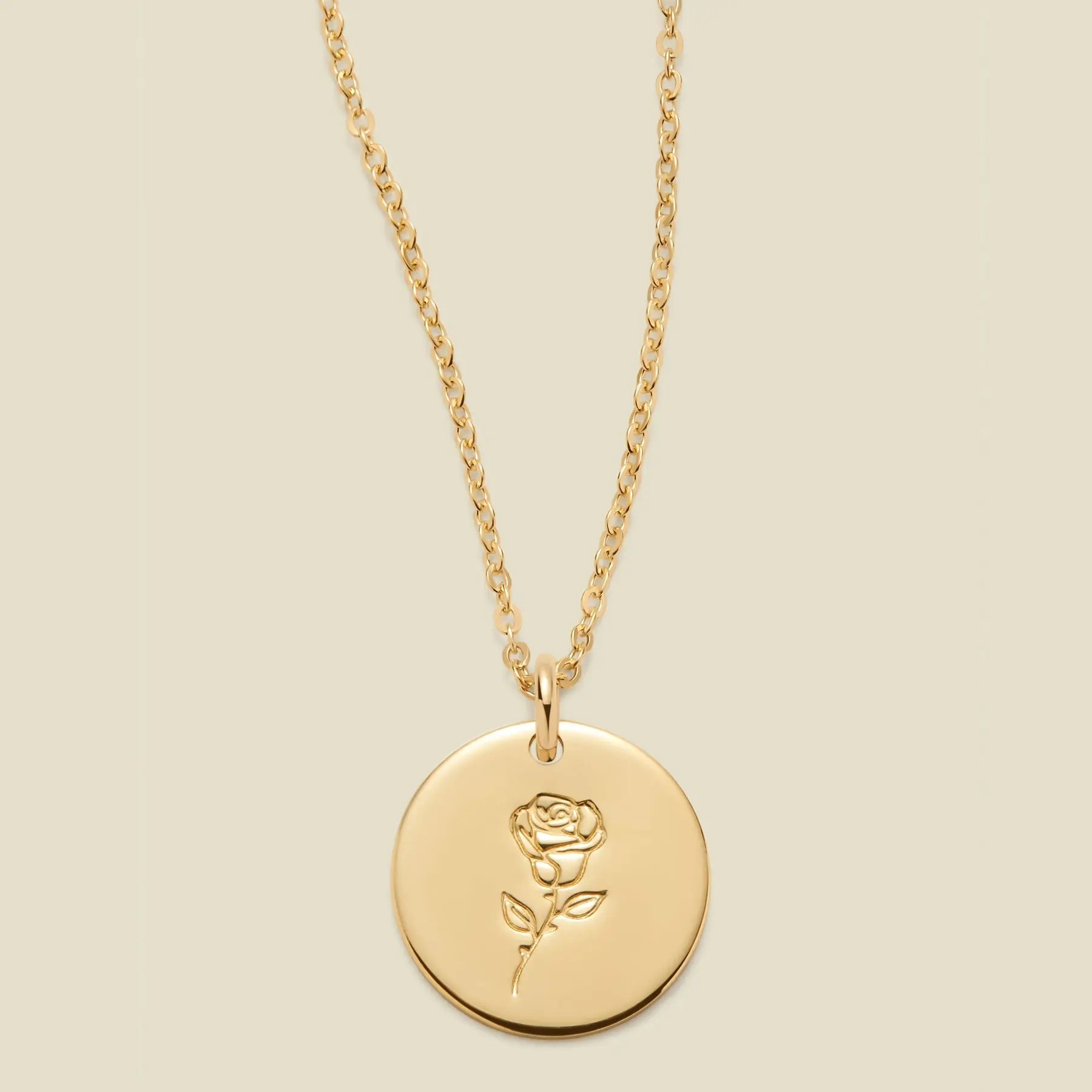 June Birth Flower Necklace