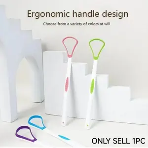 Tongue Scraper Tool for Oral Care, Effective Tongue Cleaning Accessory, Essential Dental Hygiene Equipment for Daily Use