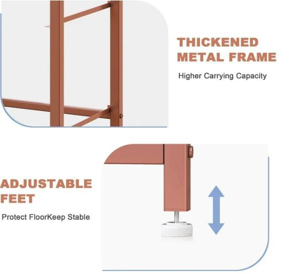 RaybeeFurniture Pink Dresser for Bedroom with 12 Drawers, Sturdy Metal Frame and Wooden Top, for Bedroom, Closet present  cabinets