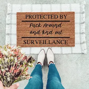 Protected By Fk Around & Find Doormat Protected By Fk Around & Find Doormat