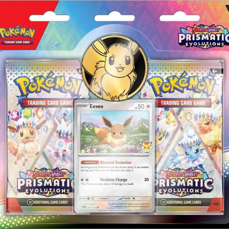 Prismatic Evolutions 2 Pack Blister