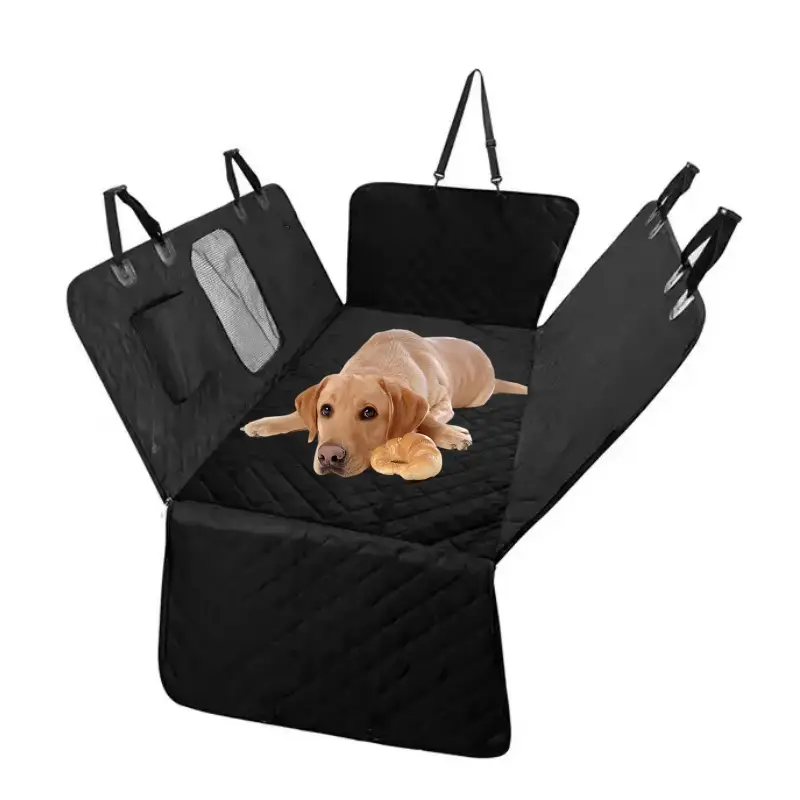 Nw 3Lbs Dog Car Seat Cover - Waterproof, Durable Anti-Scratch Nonslip Pet Car Seat Cover, Universal Fit, Convertible Design for Back Seat, Medium Size