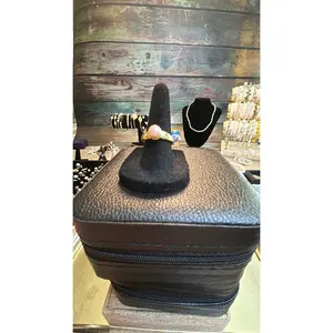 Single pink freshwater pearl ring adjustable