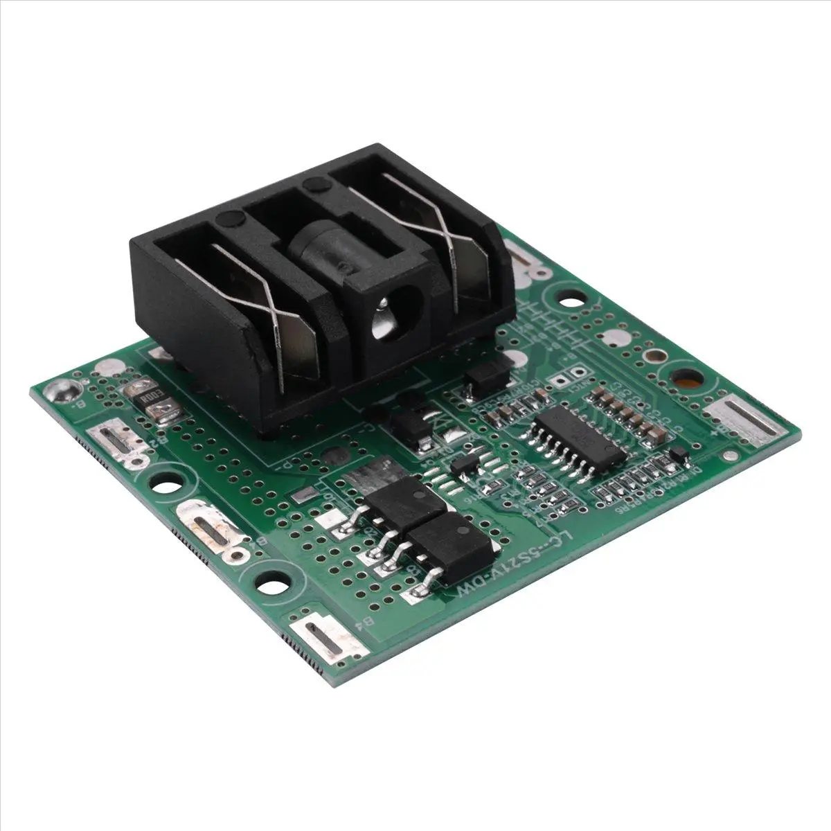 Plastic 5S 18V-21V 20A Li-Ion 18650 Battery BMS Protection Board, Charging Component for Turmera Fit Battery Screwdriver Shura Charger