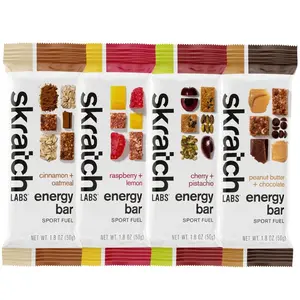 Skratch Labs Energy Bar Sport Fuel – Real Food Energy Bars with Fruit, Nuts, Nut Butters & Quinoa – Clean Nutrition for Workouts, Running & Daily Energy Boost – Made from Scratch