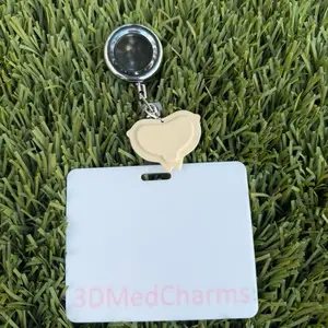 Mepilex badge keychain