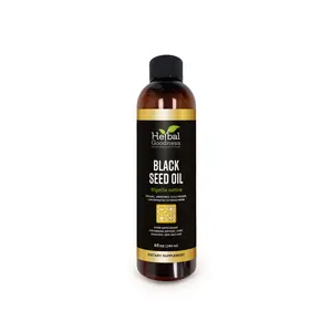Black Seed Oil 8oz - Support Immune System, Joints, Skin, Hair, & Digestion (Non-GMO) - Herbal Goodness Supplement Fitness Healthcare Natural Edible Dietary Bathroom