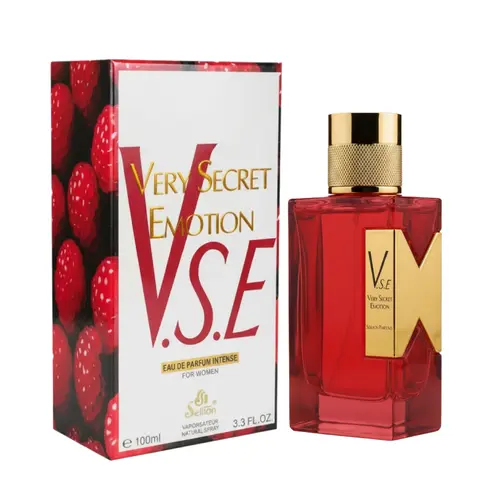 Sellion VSE Women's Floral Fruity EDP Perfume - Alcohol Base, Raspberry Scent, Sohochic Beauty Gift, 3.3Oz/100ML Single Item, Floral Fruity Fragrance