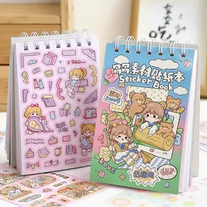 Telado 63-Sheet Sticker Book with Tweezers, 1000+ Vibrant Cute Aesthetic Kawaii Mini Scene Designs for Scrapbooking, Sticker Shopping, DIY Cartoon Crafts (for Teens) summerwins,summerwins