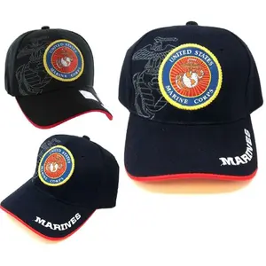 United States Marine Corps Hat- Woven Seal w/Shadow