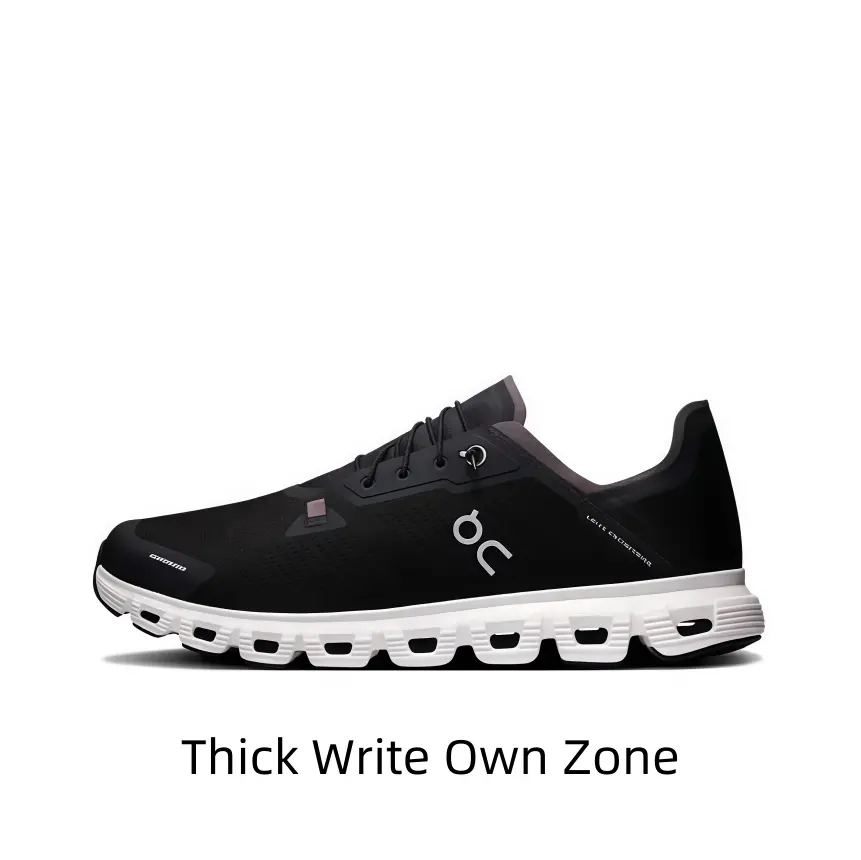 Modern Tech-Inspired Runners in Stealth Black – Lightweight Build + Responsive Structural Cushioning for Maximum Energy Return and Street Cred