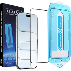 2-Pack Screen Protector for  Air 6.5-inch,9H Tempered Glass,  Clear, Full Coverage, Anti-Fingerprint, Auto Dust-Elimination, No Bubble, Easy Installation