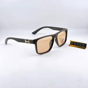 Classic Polarized Square Sunglasses for Men & Women UV Protection.