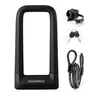 ROCKBROS Heavy-Duty Anti-Theft Bike U-Lock - 22.5mm Max Size, 22mm Component, 1.2m/4ft Steel Cable, Silicone Scratch-Safe Cover, Mounting Bracket, Gate-Compatible, 1.76lbs/0.8kg, 8.27x4.33in Cycling Equipment for Ebikes, City Bikes