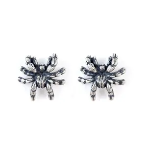 Retro creative spider earrings punk gothic fashion personality men and women jewelry