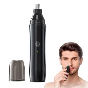 LMMAKE 1Pc Nose And Ear Hair Trimmer Portable Electric Professional Painless USB Rechargeable Eyebrow & Facial Hair Trimmer For Men And Woman