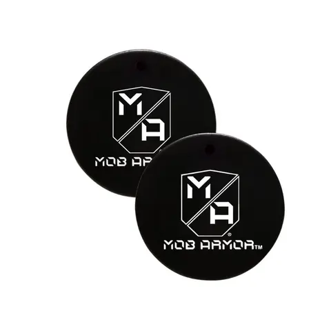 MOB ARMOR Compact Magnetic Phone Holders - 2-Pack Dual-Pack Value Auto Accessories Interior, Steel Adhesive Metal Build, Universal Compatible Mounts & Holders for Car Interior Expansion