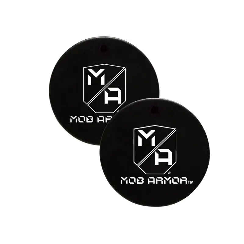 MOB ARMOR Compact Magnetic Phone Holders - 2-Pack Dual-Pack Value Auto Accessories Interior, Steel Adhesive Metal Build, Universal Compatible Mounts & Holders for Car Interior Expansion