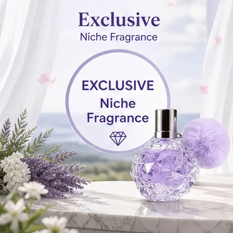 Women's Eau De Toilette Purple Dream Ice Fairy, Offering A Unique And Ever-changing Elegant  Scent. Sweet Floral And Fruity Notes With A Long-lasting, Light And Airy Fragrance. A Refreshing  Breeze-like Aroma That Becomes Your Signature Scent.